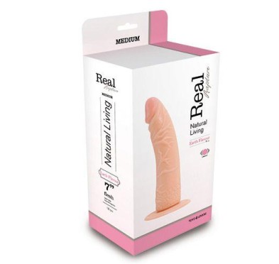 Dildo członek wibrator penis z przyssawką sex 18cm